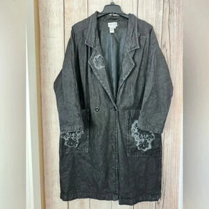 Vintage Newport news Women’s Denim Coat size 2X